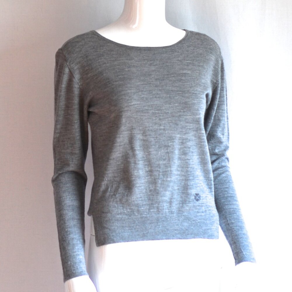 Schumacher Dorothee Grey Wool Pullover Sweater - Germany